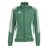 adidas Tiro 24 Trainingsjacke Kinder - dunkelgrün/weiß