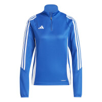 adidas Tiro 24 Trainingstop Damen - blau/wei&szlig; - M