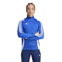 adidas Tiro 24 Trainingstop Damen - blau/wei&szlig; - M