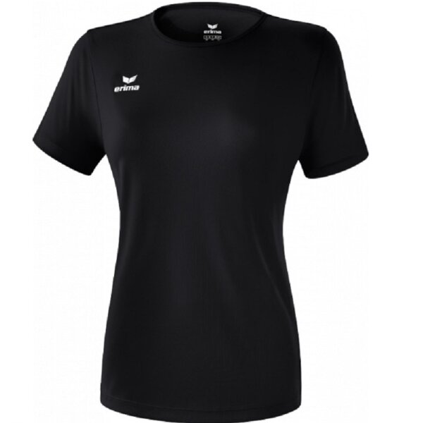 Erima Funktionsshirt Damen - schwarz/weiß - L