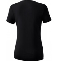 Erima Funktionsshirt Damen - schwarz/weiß - L