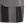 adidas Striped 24 Trikot Kinder - grau/schwarz