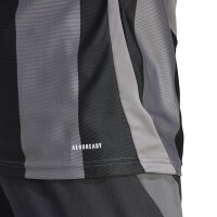 adidas Striped 24 Trikot Herren - grau/schwarz