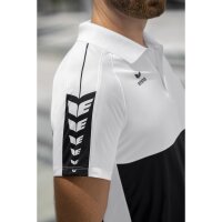 Erima Six Wings Poloshirt Herren - schwarz/weiß