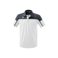 Erima Change by erima Poloshirt Herren - weiß/slate grey/schwarz - S