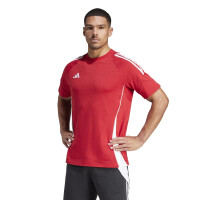 adidas Tiro 24 T-Shirt Herren - rot/weiß - S