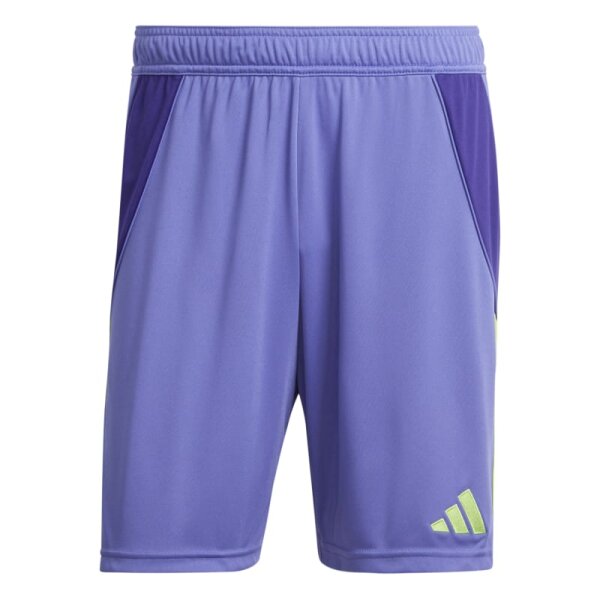 adidas Tiro 24 Shorts Herren - lila/neongelb - L