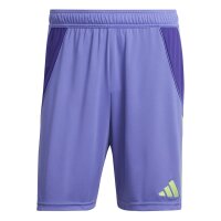 adidas Tiro 24 Shorts Herren - lila/neongelb - L