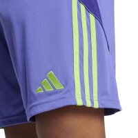 adidas Tiro 24 Shorts Herren - lila/neongelb - L