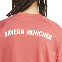 adidas FC Bayern München Adicolor Classics 3-Streifen T-Shirt Herren - rot/weiß - 3XL