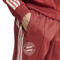 adidas FC Bayern München Beckenbauer Trainingshose Herren - rot/weiß - 3XL