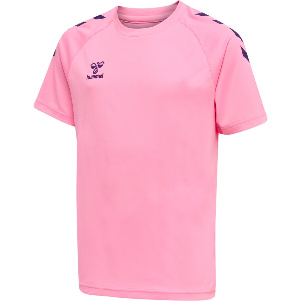 hummel Hmlcore Xk Core Poly Tee S/S Kinder - cotton candy - 140