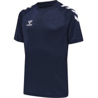 hummel Hmlcore Xk Core Poly Tee S/S Kinder - marine - 140