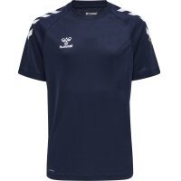 hummel Hmlcore Xk Core Poly Tee S/S Kinder - marine - 140