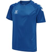 hummel Hmlcore Xk Core Poly Tee S/S Kinder - true blue - 164