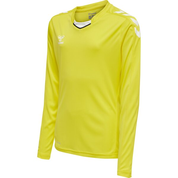 hummel Hmlcore Xk Poly Trikot L/S Kinder - blazing yellow - 176