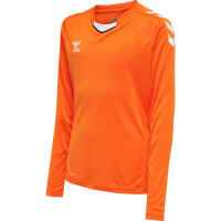 hummel Hmlcore Xk Poly Trikot L/S Kinder - orange tiger - 164