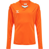 hummel Hmlcore Xk Poly Trikot L/S Kinder - orange tiger - 164