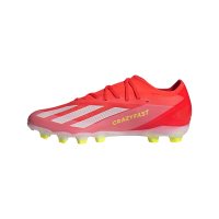 adidas X Crazyfast Pro MG Herren - rot/weiß/gelb-42 2/3