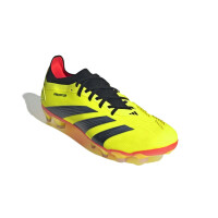adidas Predator 24 Pro MG Herren - gelb/schwarz/rot