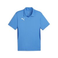 Puma teamGOAL Poloshirt Herren - blau - XL