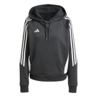 adidas Tiro 24 Sweat Hoodie Damen - schwarz/weiß