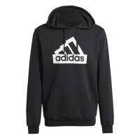 adidas Modern Essentials Hoodie Herren - schwarz/weiß - XS