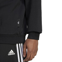 adidas Modern Essentials Hoodie Herren - schwarz/weiß - XS