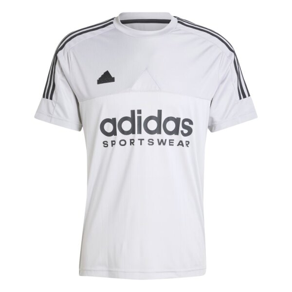 adidas Tiro T-Shirt Herren - beige/schwarz-2XL