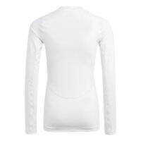 adidas Techfit Funktionsshirt Langarm Kinder - weiß