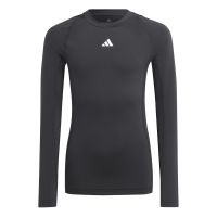 adidas Techfit Funktionsshirt Langarm Kinder - schwarz-152