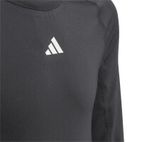 adidas Techfit Funktionsshirt Langarm Kinder - schwarz-152