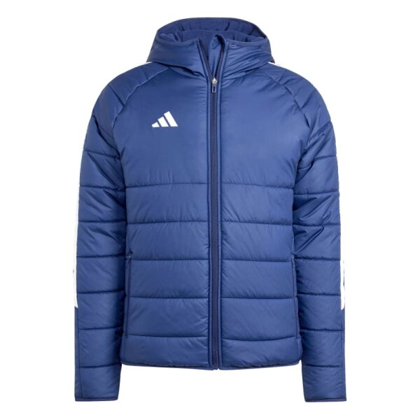 adidas Tiro 24 Winterjacke Herren - blau/weiß - L