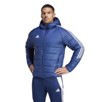 adidas Tiro 24 Winterjacke Herren - blau/weiß - L