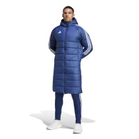 adidas Tiro 24 Mantel Herren - blau/weiß - XL