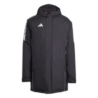 adidas Tiro 24 Stadionjacke Herren - schwarz/weiß - XS