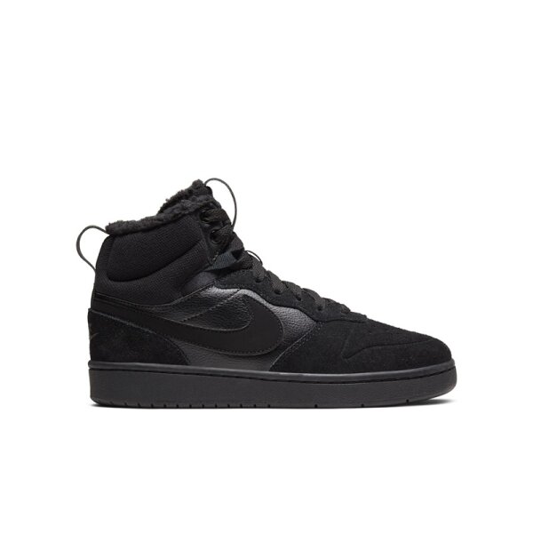 Nike Court Borough Mid 2 BigSneaker Kinder - schwarz