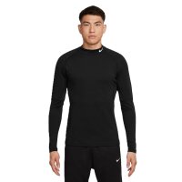Nike Pro Warm Langarm Funktionsshirt Herren - schwarz-S