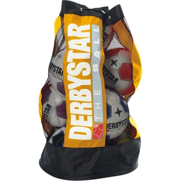 Derbystar Ballsack 10 Bälle - gelb
