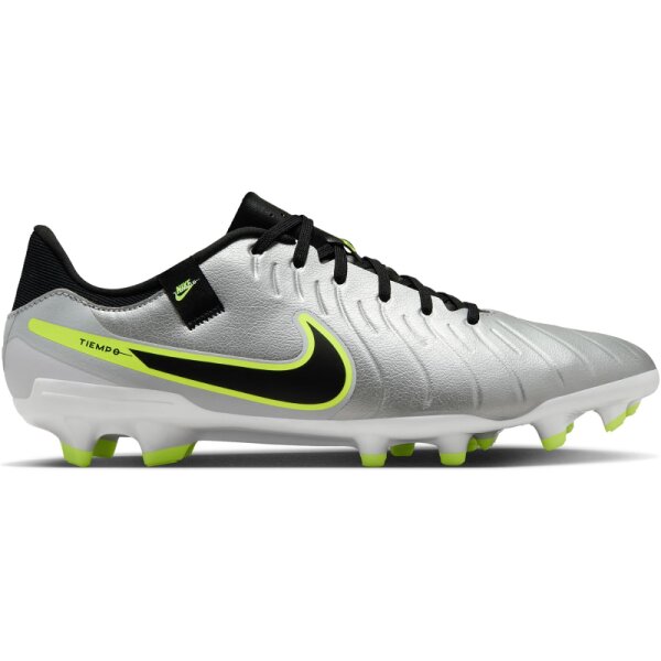 Nike Tiempo Legend 10 Academy FG/MG Herren - silber/grün/schwarz-41