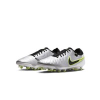Nike Tiempo Legend 10 Pro FG Herren - silber/grün/schwarz-42