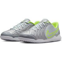 Nike Tiempo Legend 10 Academy IC Kinder - silber/gelb-36.5