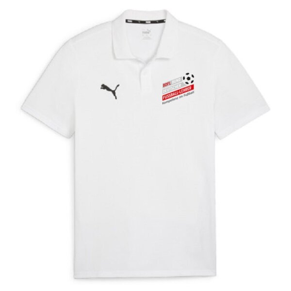 BDFL Puma teamGOAL Casuals Poloshirt Herren - weiß-2XL
