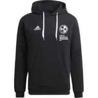 FC B&uuml;derich x adidas Entrada 22 Hoodie Kinder - schwarz-152