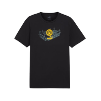 Puma BVB Ftbl Icons T-Shirt Herren - schwarz/gelb/grau- M