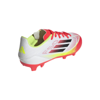 adidas F50 League FG/MG Kinder - weiß/rot/gelb-37 1/3