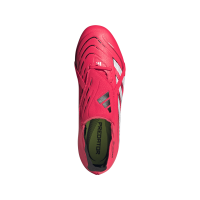 adidas Predator League FT FG/MG Herren - rot/weiß/schwarz-47 1/3