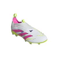 adidas Predator Elite LL FG Kinder - weiß/pink/gelb-35