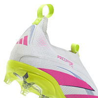 adidas Predator Elite LL FG Kinder - weiß/pink/gelb-35
