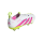 adidas Predator Elite LL FG Kinder - weiß/pink/gelb-35